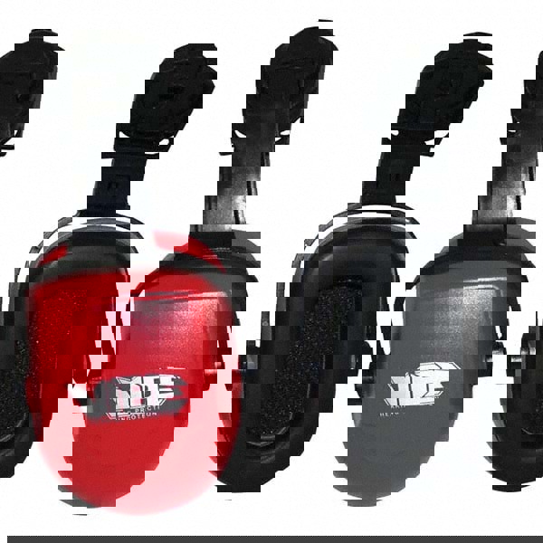 Earmuffs: 25 dB NRR Over the Head, Foam Cushion